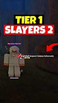 NIGHTFALL SERPENT KATANA TIER 1 IN ROBLOX PROJECT SLAYERS 2