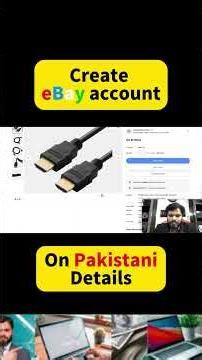 Create eBay Account On Pakistani Details _First step