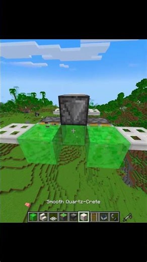 Working Mini Plane in Minecraft… 💀 #shorts