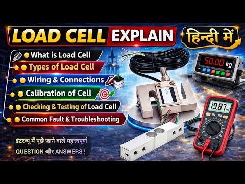 Load Cell explain | Working | Types | Wiring Connection | calibration | troubleshooting #loadcell