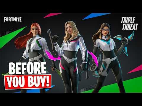 TRIPLE THREAT BUNDLE! Reddysh, Sommerset and Moxie! Before you Buy (Fortnite)