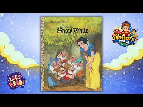Snow White Read Aloud, Disney Princess Storytime, Little Golden Book