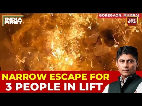 Goregaon Lift Blast: Three Injured After Hydrogen Balloons Explode In Mumbai Elevator | India Today