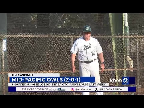 Mid-Pac Baseball playing with confidence in season return