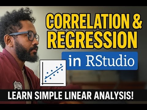 Simple Linear Correlation and Regression in Rstudio