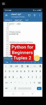 Python for Beginners | Tuples 2