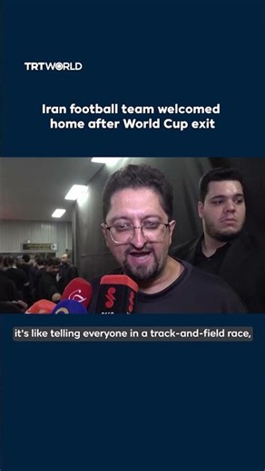 Iran football team welcomed home after World Cup exit