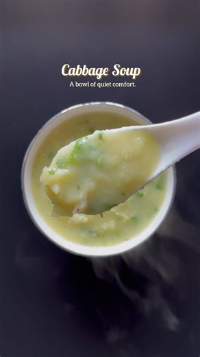 15 Minutes Cabbage Soup! Super Nourishing!!