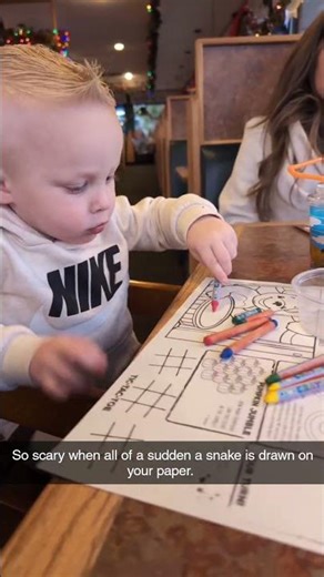Crayon Drawing Startles Son || ViralHog