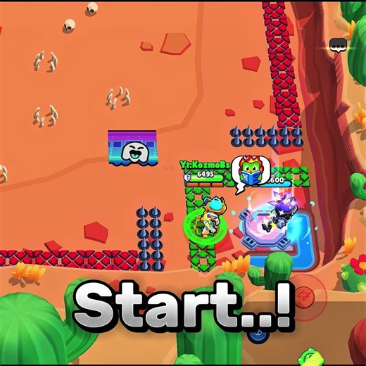 BRAWL STARS RACE..😱 #brawlstars