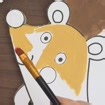Fall Paper Craft Printable for Kids Toddler Autumn Craft Activity Preschool Fall Craft Kit Homeschool Art Activity Prek Classroom Decor
