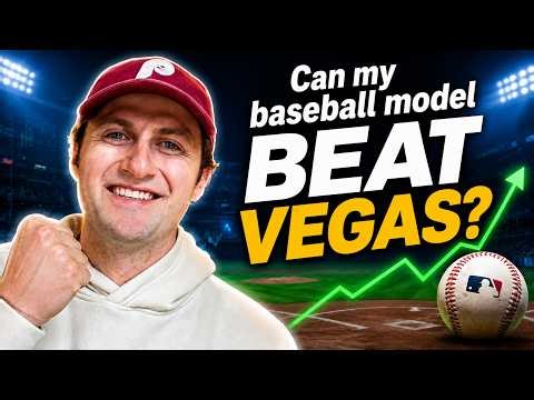 Can my machine learning model for baseball beat vegas?