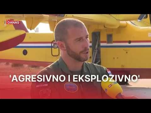 Pilot kanadera koji je gasio najteže požare | RTL Danas