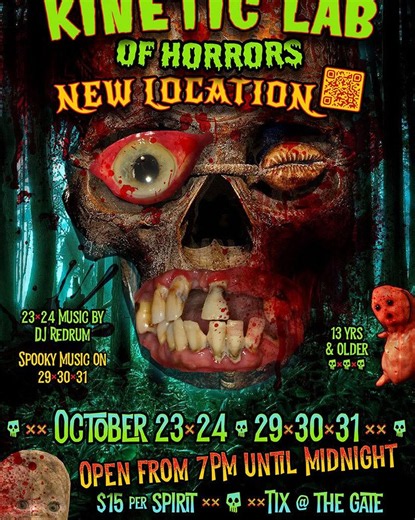 Haunted Kinetic Lab of Horrors