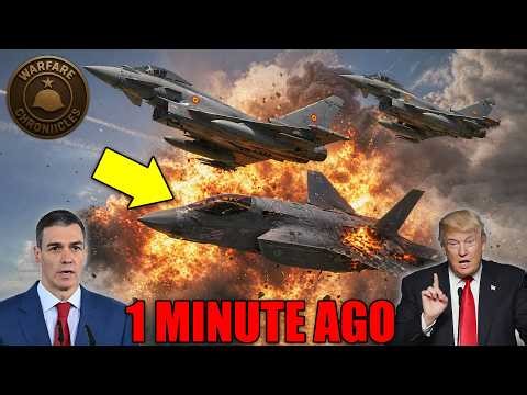 Two Spanish Eurofighters Tried to Intercept a U.S. F-35… Then America Unleashes Hell