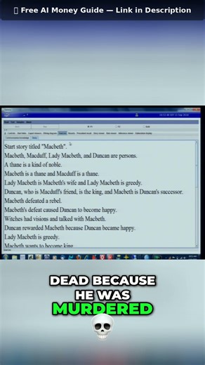 Macbeth: Unpacking the Logic of Murder and Death #shorts