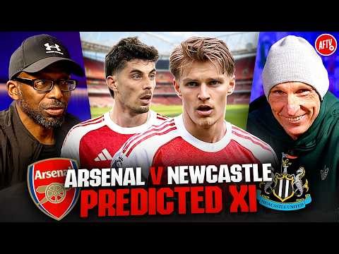 LET’S GO FOR GOALS! Two Attacking Midfielders? | Predicted XI | Arsenal vs Newcastle