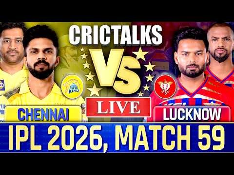 🔴 Live: CSK vs LSG, IPL 2026 Live Cricket Match Today Score Commentary, Chennai vs Lucknow- 7 Ov