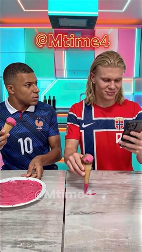 Haaland Didn’t Learn From the First Time 🍦😂 #parody #football #haaland #worldcup