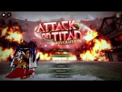 🔴Colossal Serum Grind |AOTR|💥 UPDATE 4 Roblox