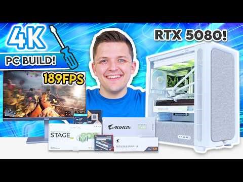 RTX 5080 & Ryzen 9850X3D Gaming PC Build! 😍 [ft. TRYX Stage Cooler!]