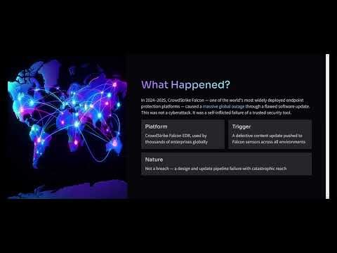 CrowdStrike Falcon Failure (2024–2025) — The Kernel-Level Bug That Crashed Systems