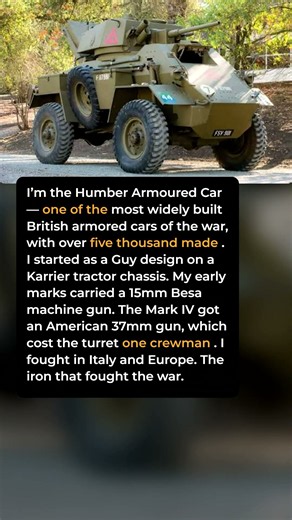The British armored car with an American 37mm gun #ww2 #armoredcar #militaryhistory