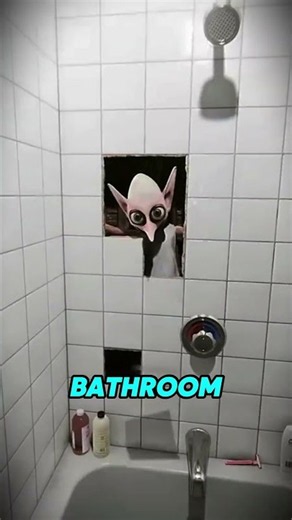 She Found a Terrifying Ghost in the Bathroom! 😱👻