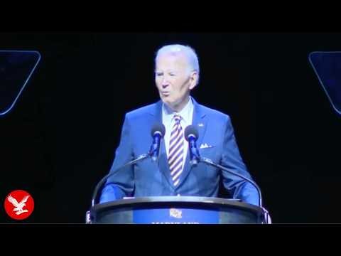 ‘Whoa, what a loser’: Crowd erupts as Biden slams Trump over ballroom, arch and reflecting pool