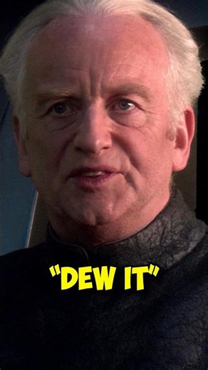 Why Does Palpatine Say 'Dew It'?