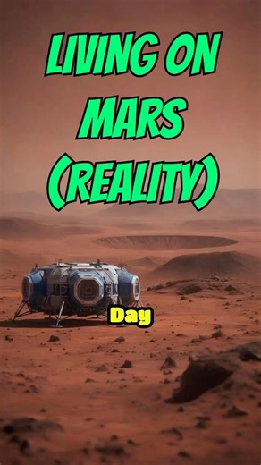 How We’d Live on Mars (First 24 Hours → First Year)