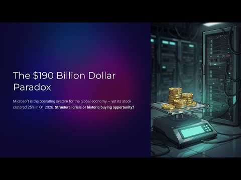 Microsoft's $190 Billion Gamble: Buying Opportunity or Margin Collapse? | MSFT Deep Dive