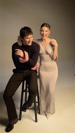 it's no 🧐 mystery 🧐 that millie and louis know how to have fun and look good while doing it!