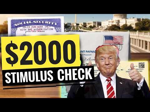 ✅ $2,000🔥Stimulus Check💰Expected Dates, For Social Security, SSDI, SSI & SSA Raise Money News