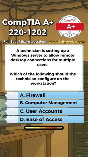 CompTIA A+ (220-1202) Exam-Style Practice Question 2026