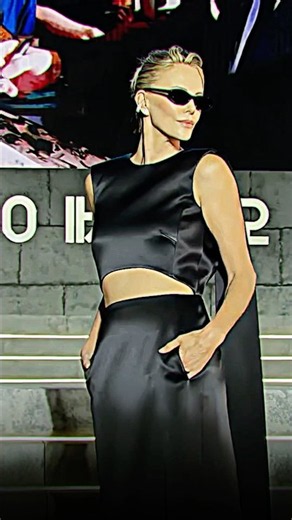 Charlize Theron at ‘THE ODYSSEY’ premiere in Korea. #charlizetheron
