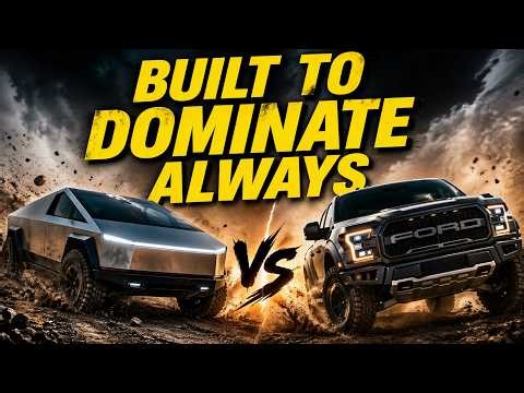 Tesla Cybertruck vs Ford F 150 ⚡ Ultimate Truck Battle!
