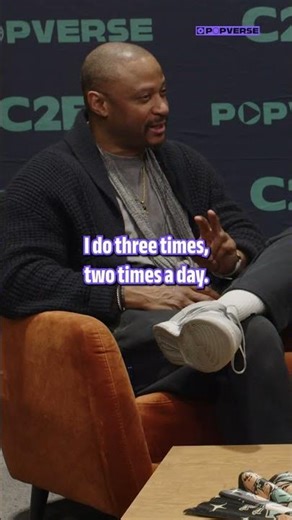 What ARROW star DAVID RAMSEY means when he says "Gratitude opens door for me." | C2E2 2026 #shorts