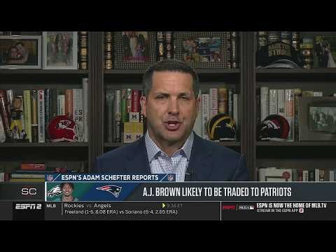 "AJ Brown to New England is DONE—Patriots just stole a superstar!" – Adam EXPLODES over trade talks