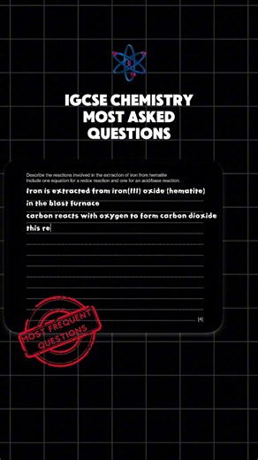 🔴 Part 3️⃣ IGCSE Chemistry Predicted Questions for 2026 Exams 💯