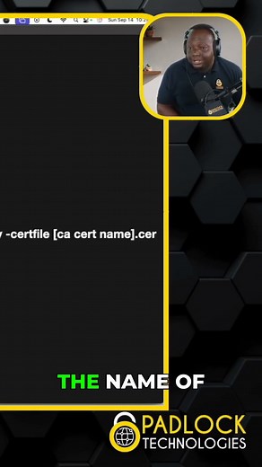 OpenSSL Command: Create Your PFX File (Don't Forget Password)