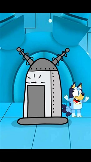 🚀 Bluey’s Mean Machine Metamorphosis #bluey #transformation #meanmachine #animation #shorts #short