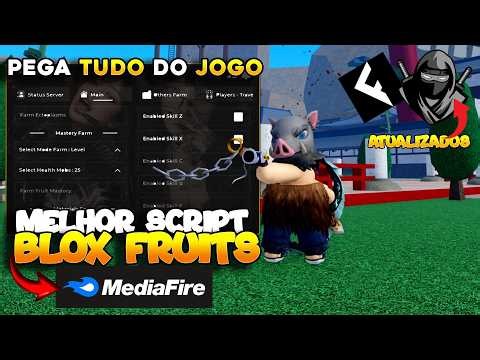 SAIU AGORA!!💥 NOVO SCRIPT BLOX FRUITS PARA CELULAR NOVAS FUNÇÕES AUTO FARM - (MOBILE e PC)