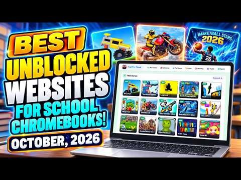 BEST unblocked gaming sites for school Chromebooks! October 2026