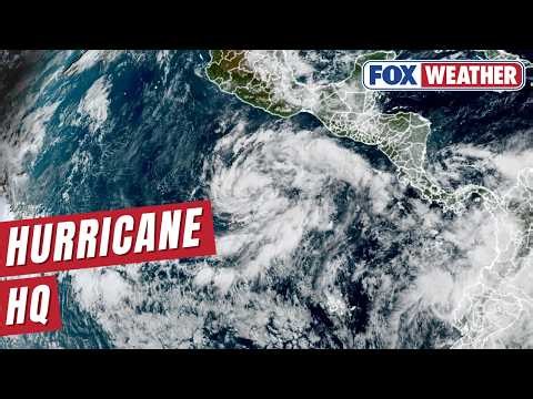 Tropical Depression Tweny-Two-E Forms In The Pacific Ocean