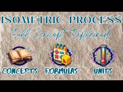 Isometric Process (Isochoric) | Concepts, Formulas & Units | Thermodynamics Explained