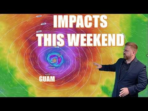 Typhoon Champi developing near Guam and Saipan, what to expect