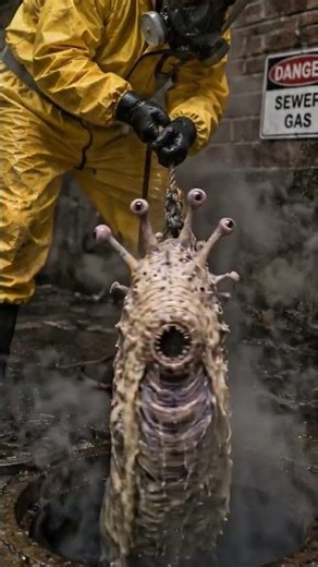 alien slug #fyp #trending #horror #alien #scary