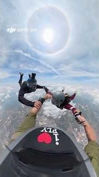 Skydiving 3-way belly fly