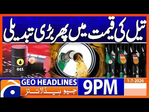 Geo News Headlines 9 PM | July, 1st 2026